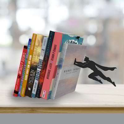 HeroHold – The Superhero Bookends