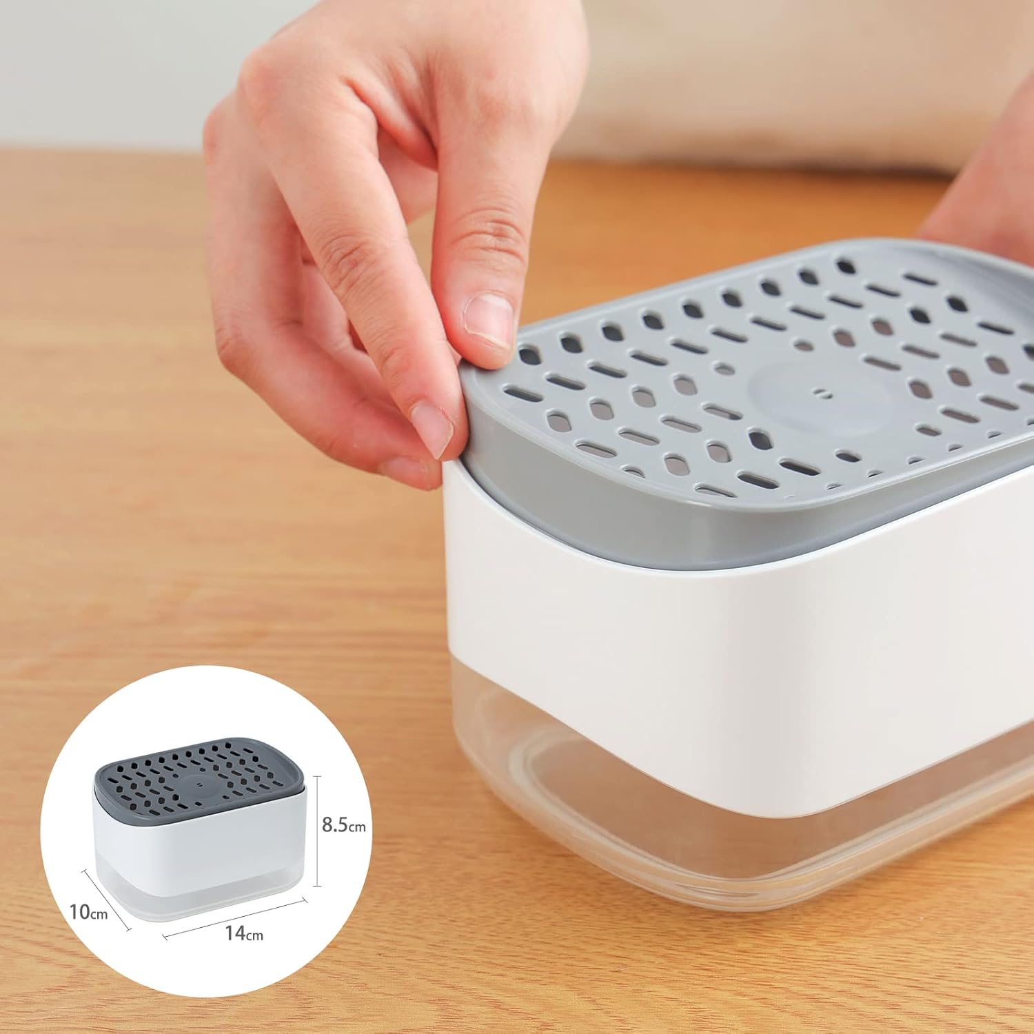 SoapEase – Dish Soap at the Push of a Button, Fast & Mess-Free