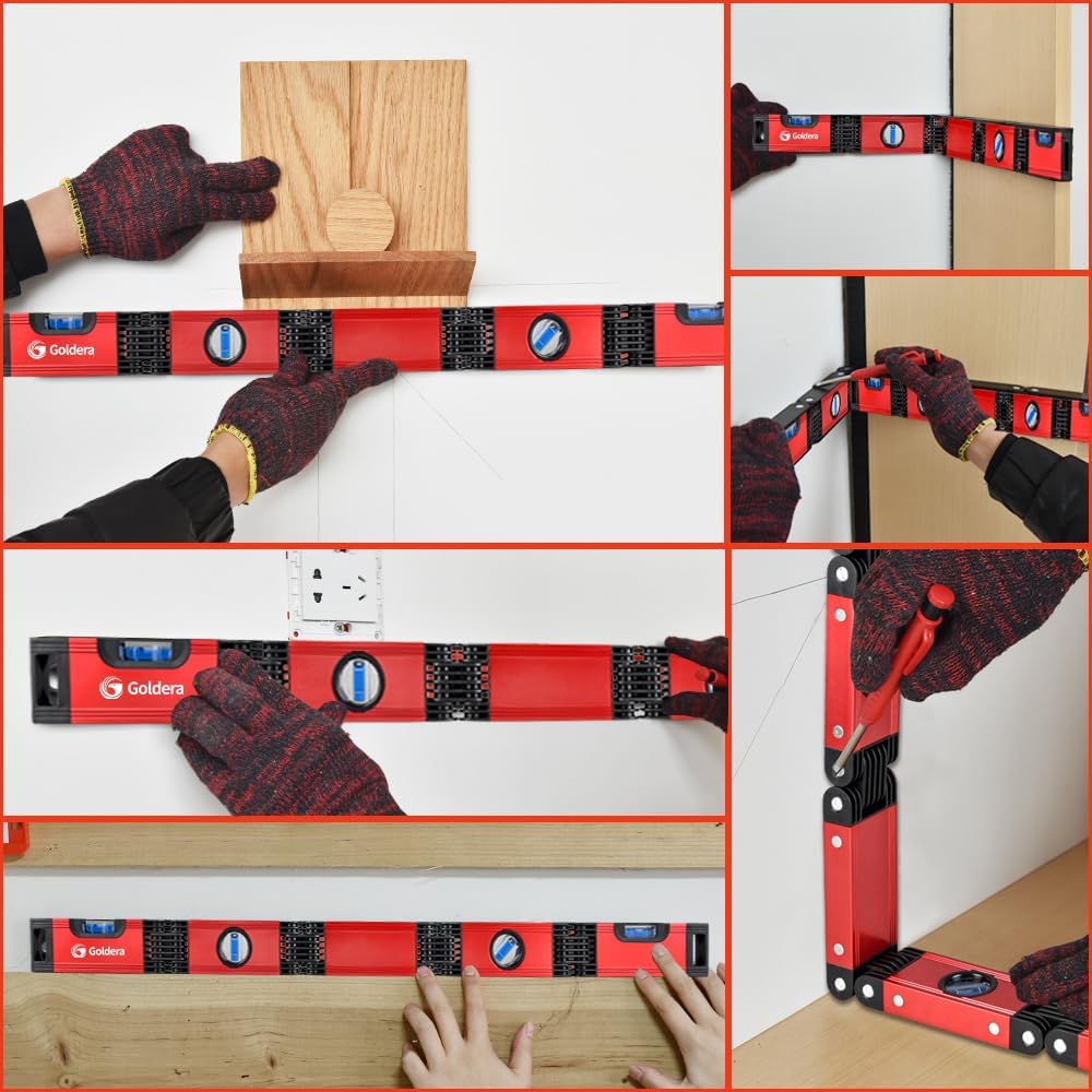 LevelFold Pro – Folding Spirit Level. Precision at the Push of a Button.