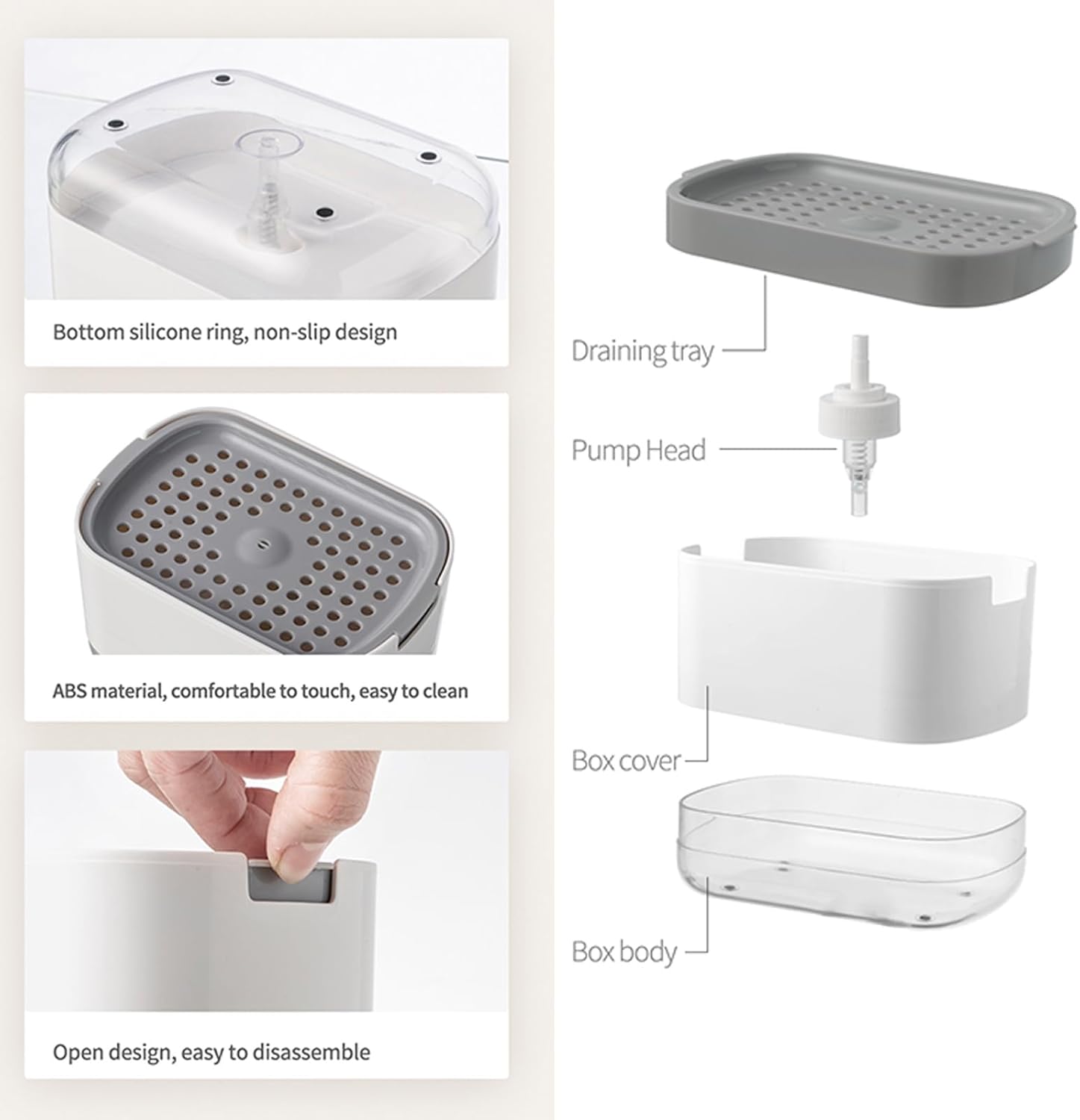 SoapEase – Dish Soap at the Push of a Button, Fast & Mess-Free