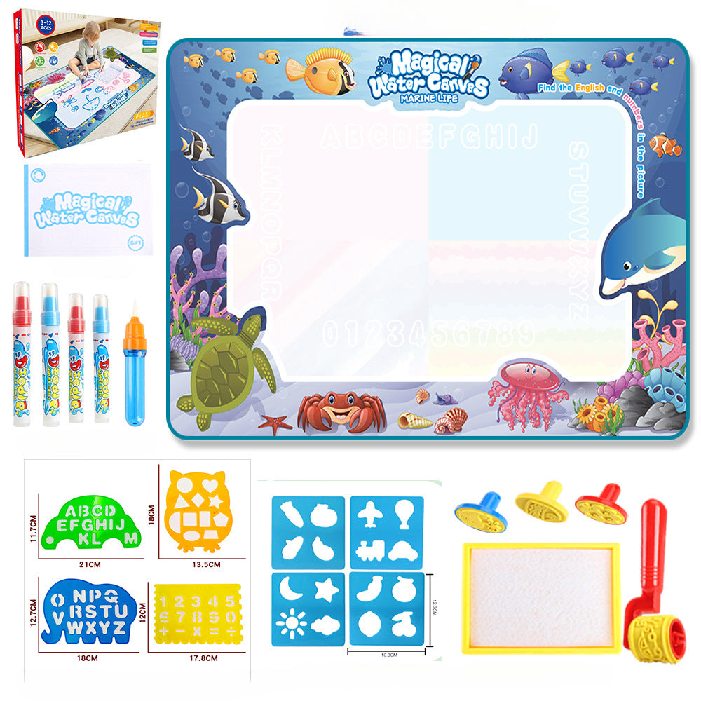 AquaDraw – Magical Water Drawing Mat for Mess-Free Fun!