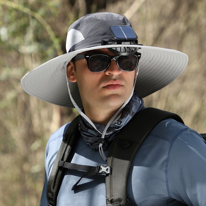 AirShade – Solar Hat with Built-in Fan