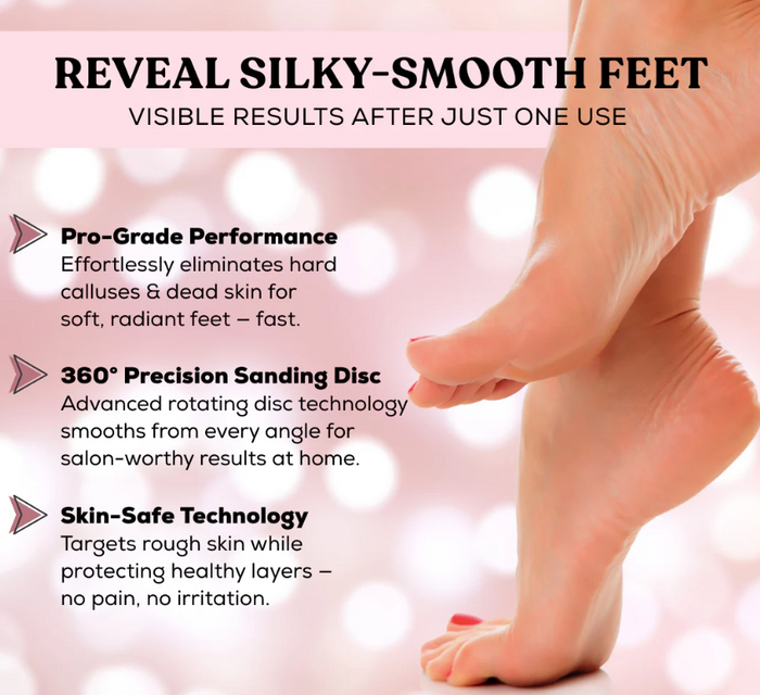 FootSmooth – Silky soft feet in just minutes!