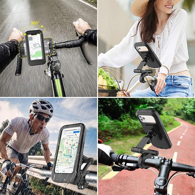 RideSafe – Waterproof & Shockproof Phone Mount for Bicycles & Motorcycles