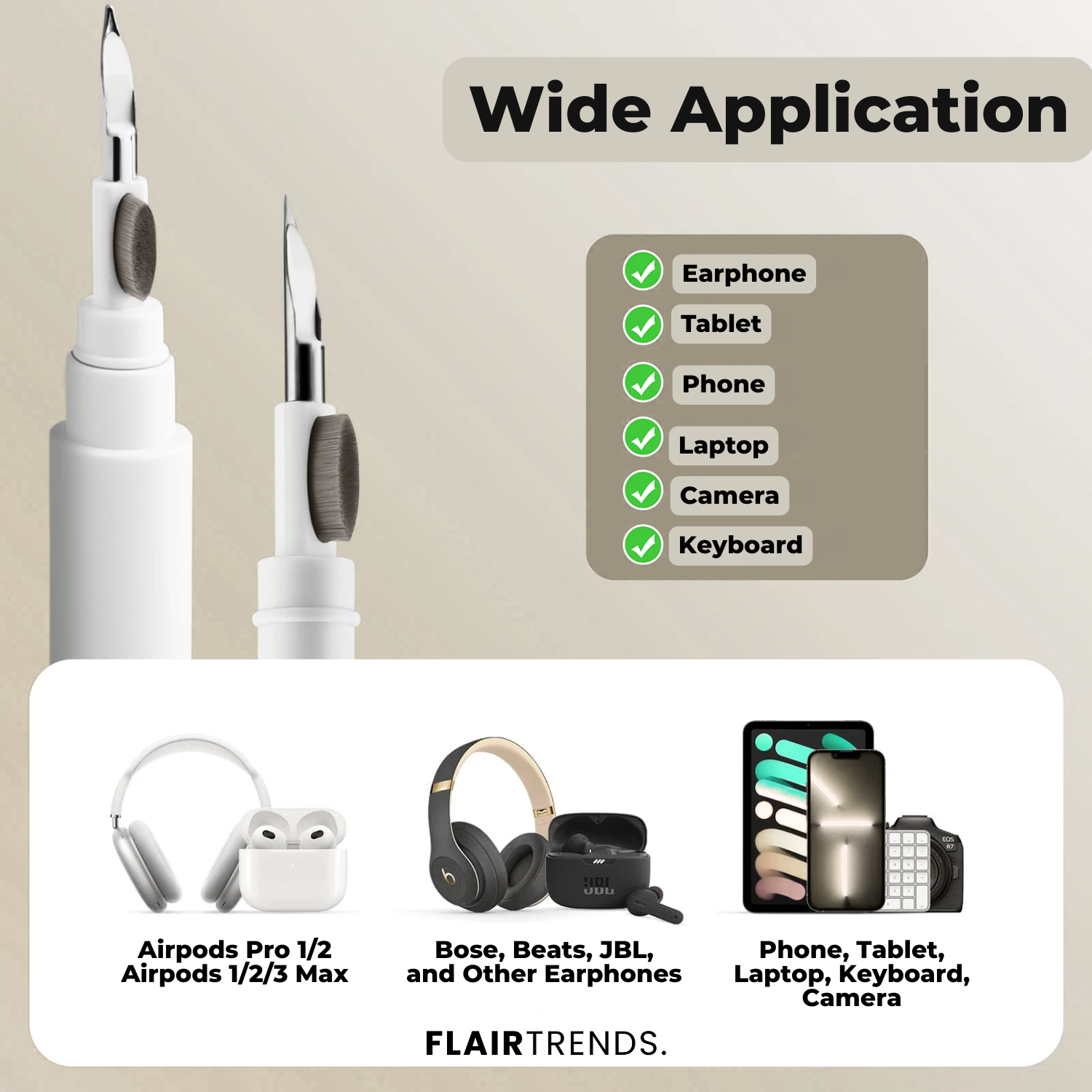 1+1 FREE | SoundSweep – Crystal Clear Sound & Clean Earbuds!