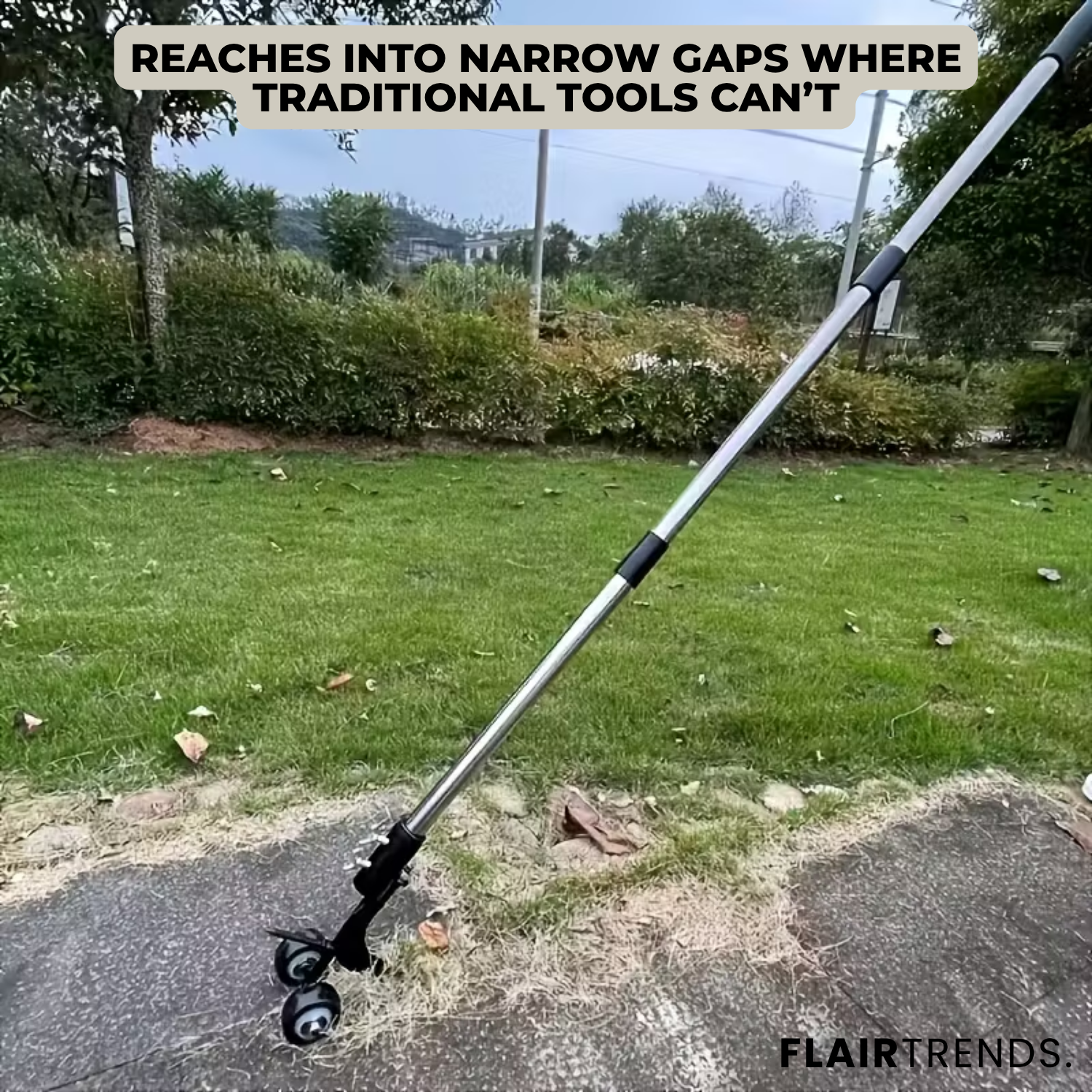 GartenBlitz – Back-Friendly Weed Removal for Neat Paths