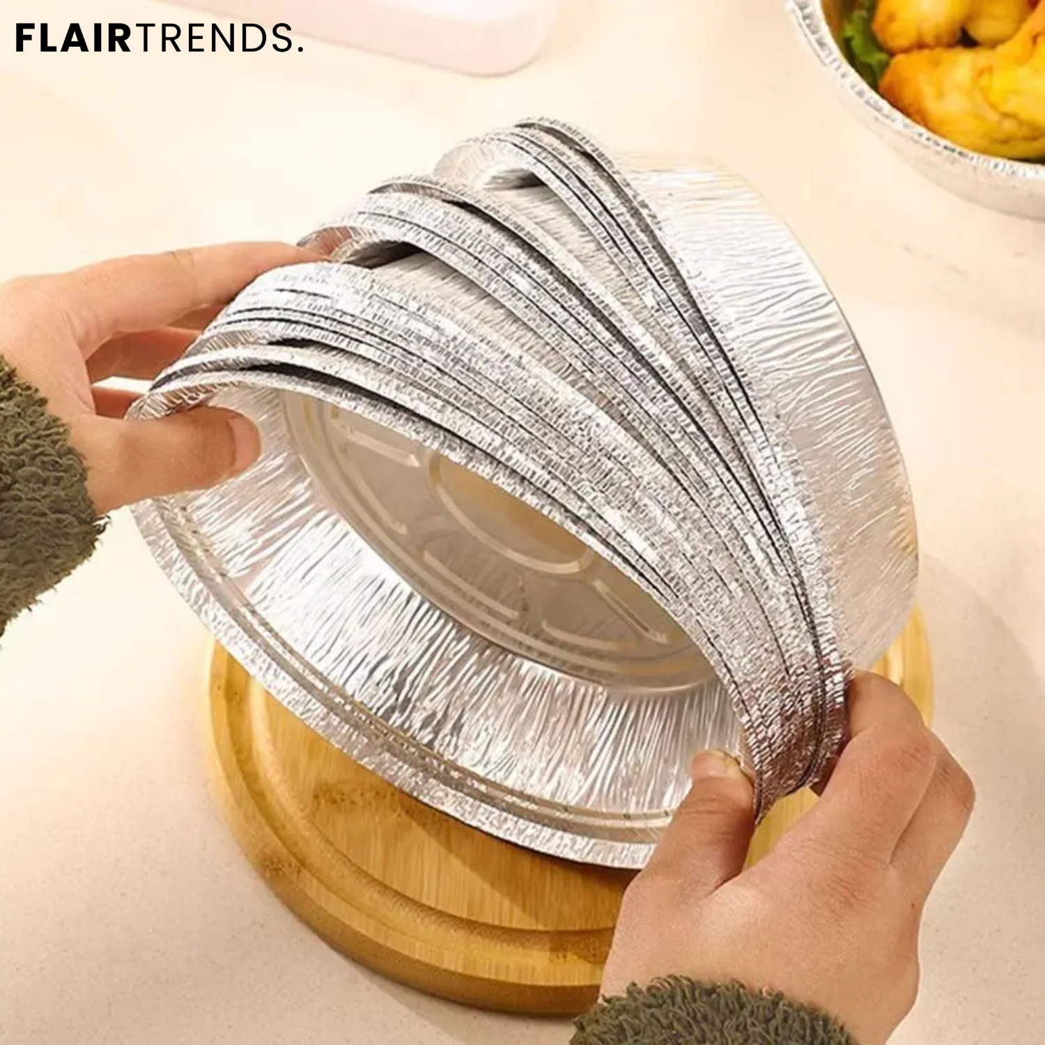 5+5 FREE | CrispTray – Disposable Trays for Your Air Fryer