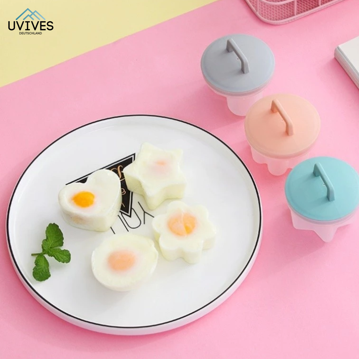 2+2 FREE | ShapeLuxe – Fun & Creative Egg Molds for Breakfast