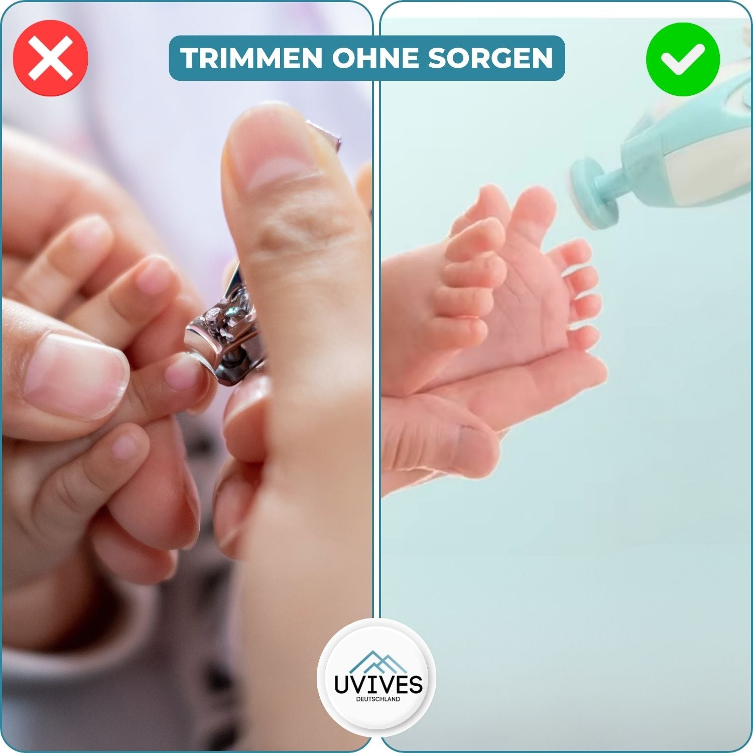BabyTrim - Protects Delicate Fingers