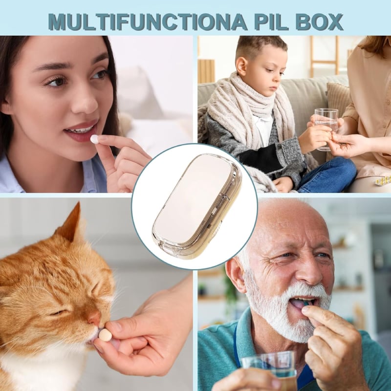 BladeVault – Clean, Safe Pill Splitting Made Simple!