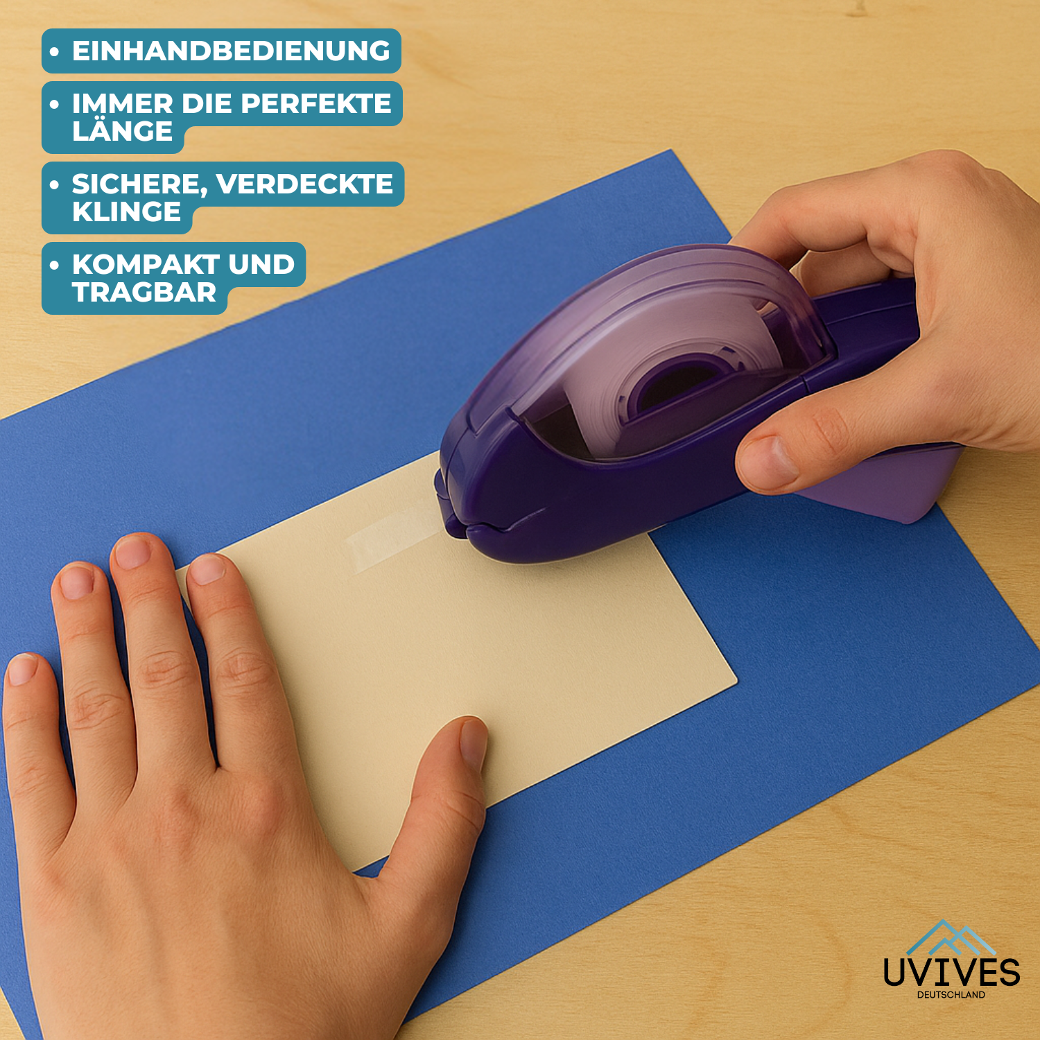 TapeMate – Tape dispenser. One click. No stress.