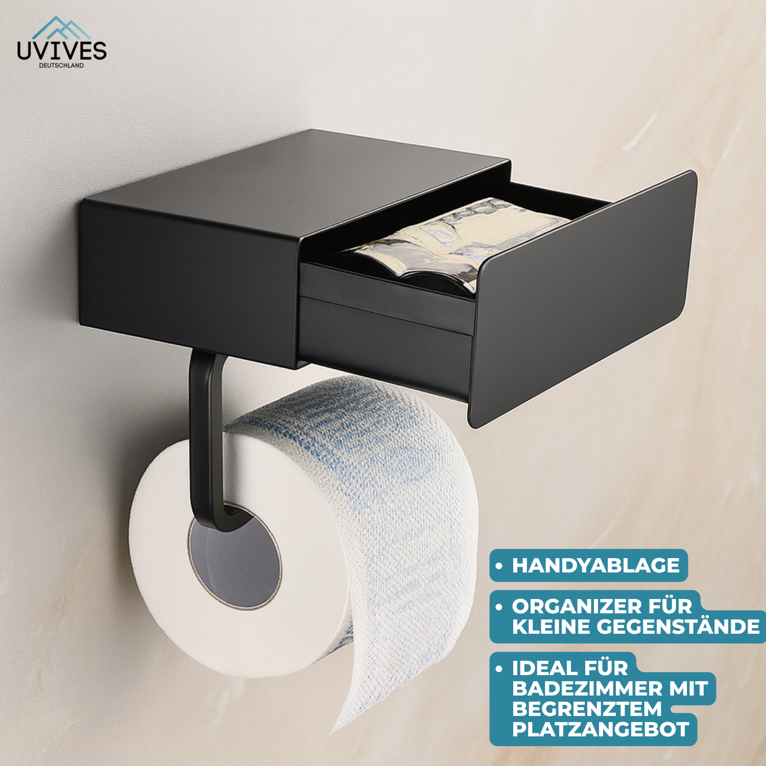 WipeNest – Stylish Storage Right Next to the Toilet