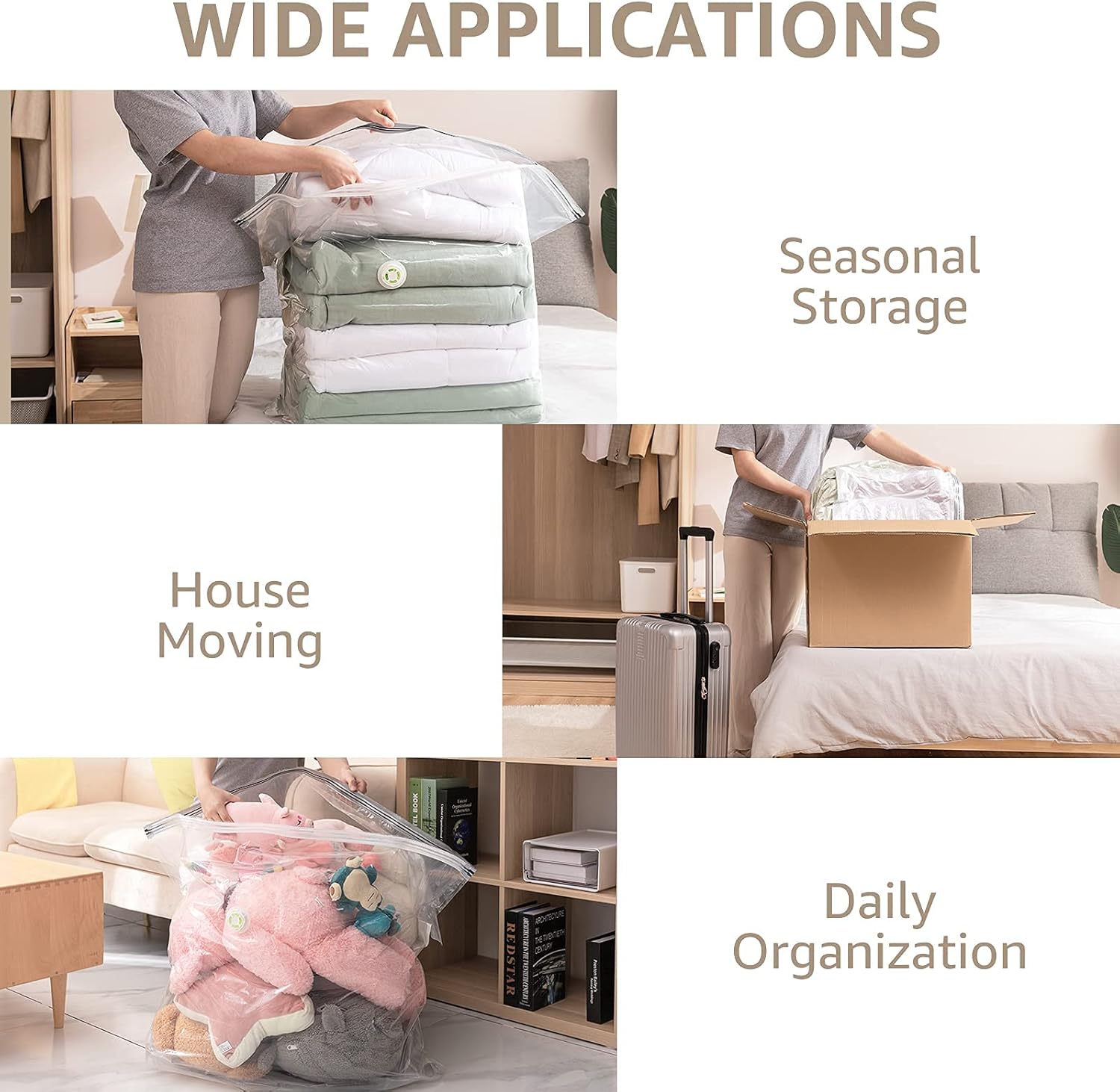 2+1 FREE | FlatPack – Store big, pack small