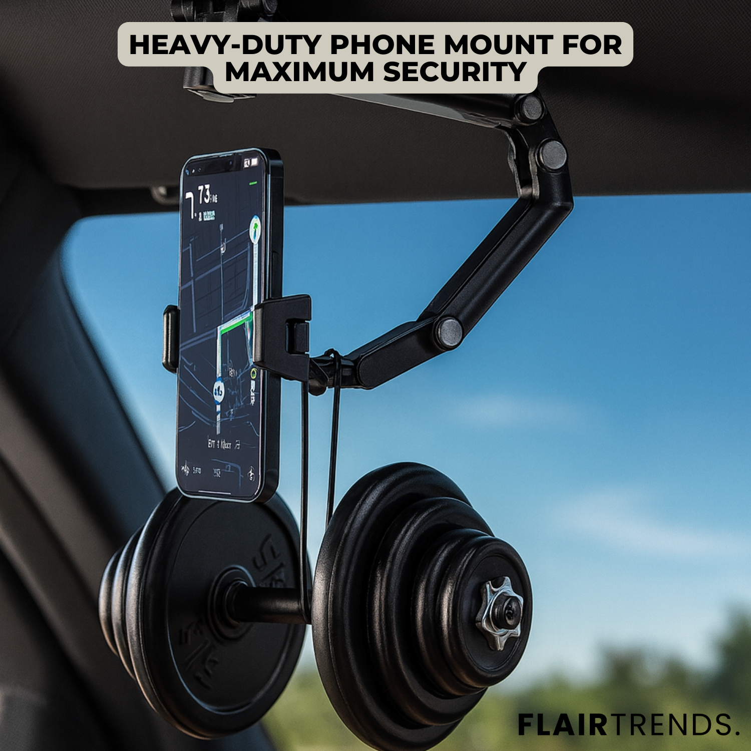 DriveGrip 360 – Your Smartphone Safe & Visible in View