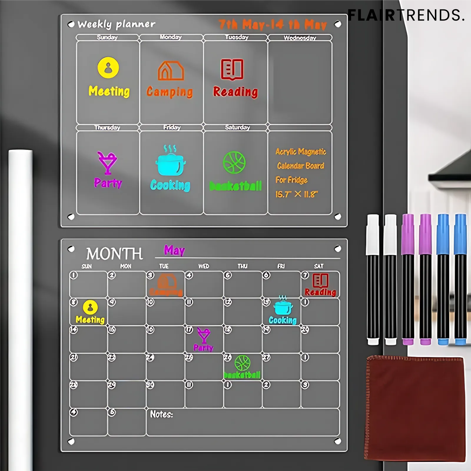 ClearPlan – No More Sticky Notes or Fridge Clutter!