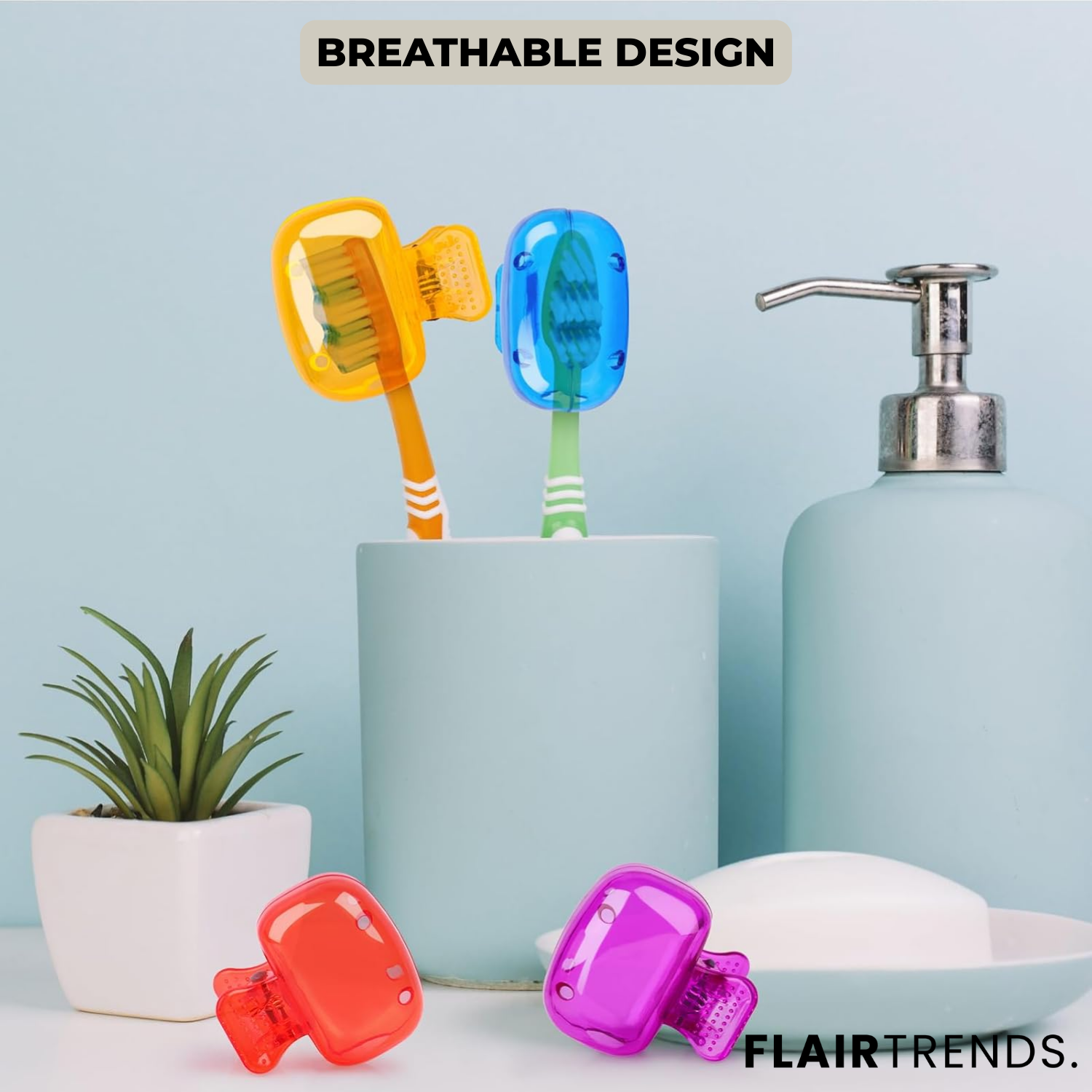 BrushBuddy – Your Toothbrush. Clean. Safe. Anywhere. (15-Pack)