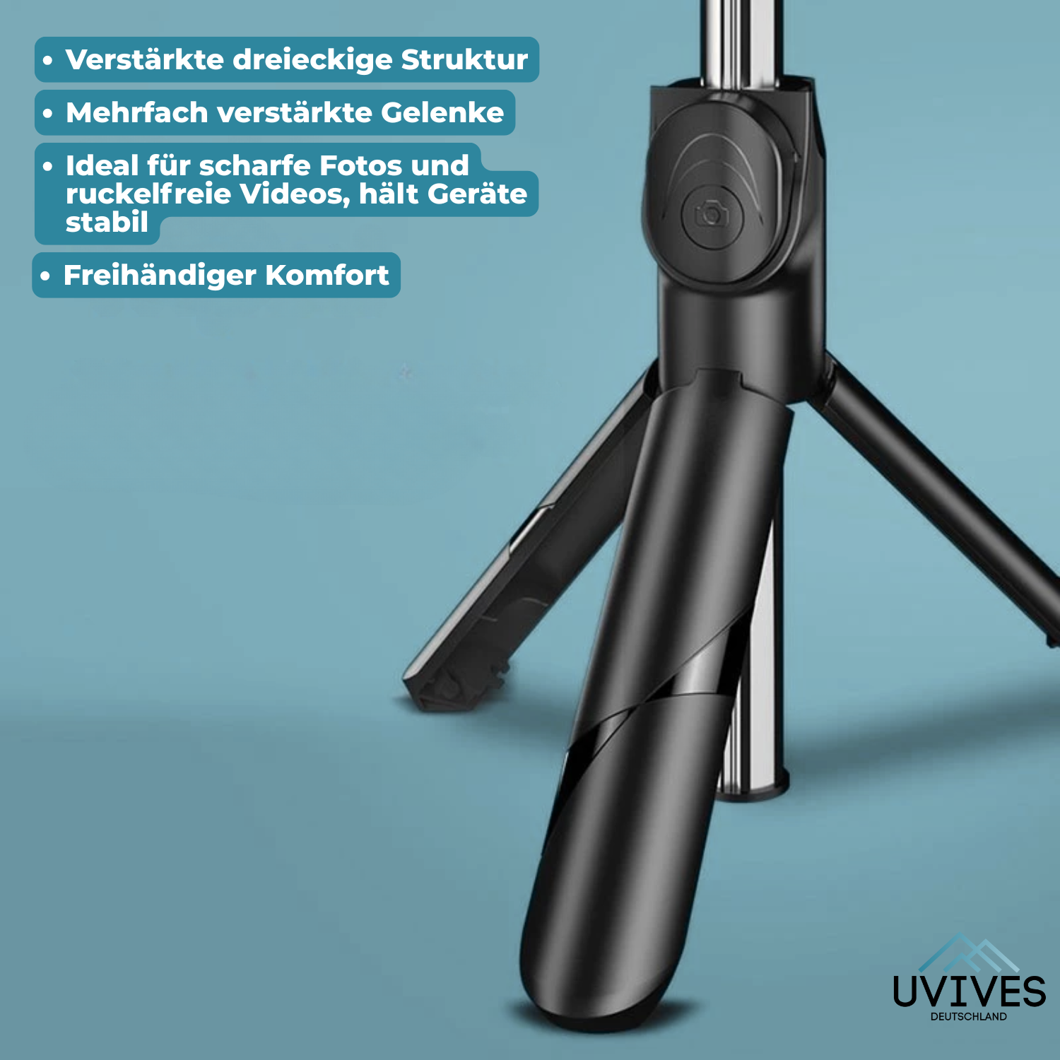 SnapPro – Your 6-in-1 Bluetooth Selfie Stick for Perfect Shots