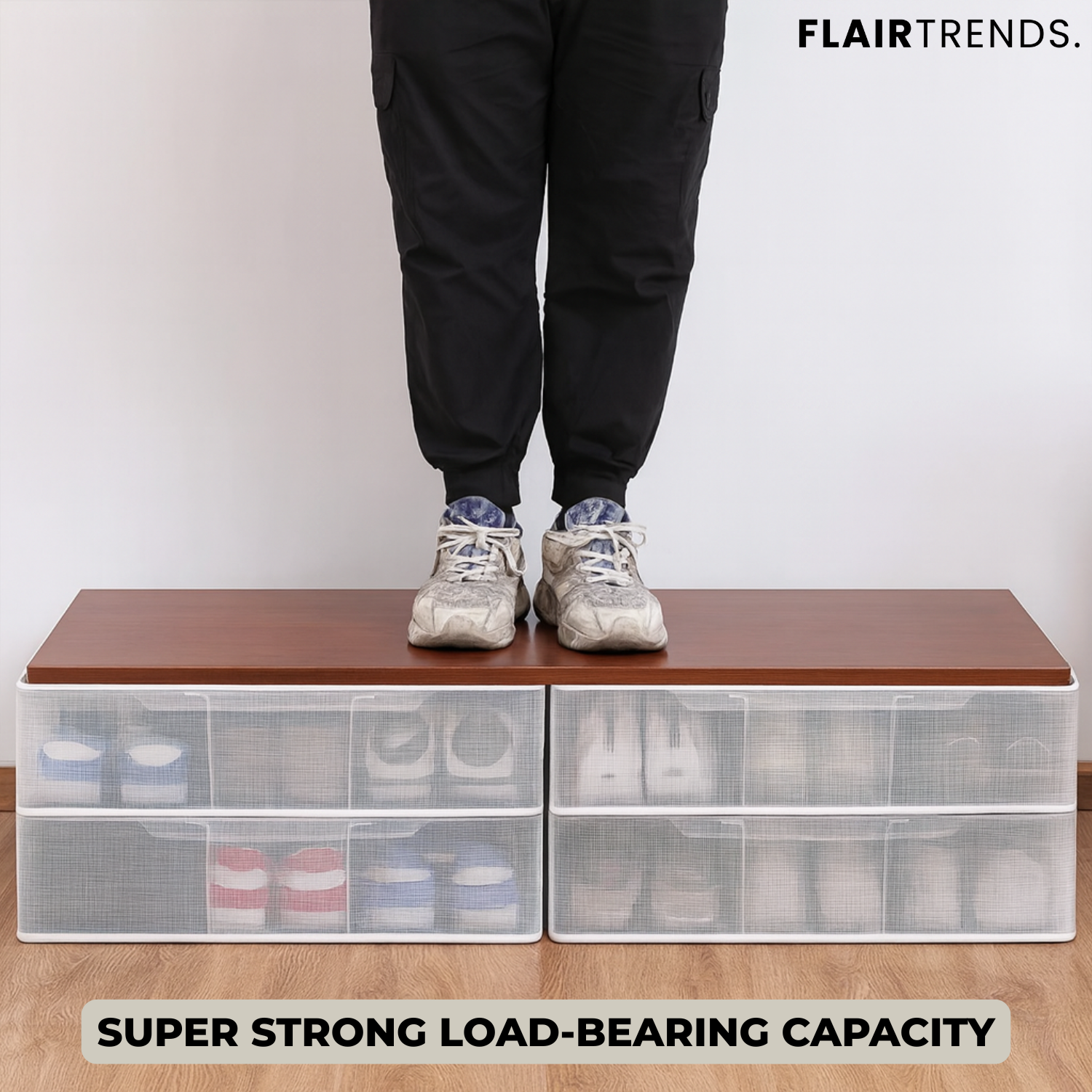StackaShoe – The Foldable Organizer for Shoes & Clothes!