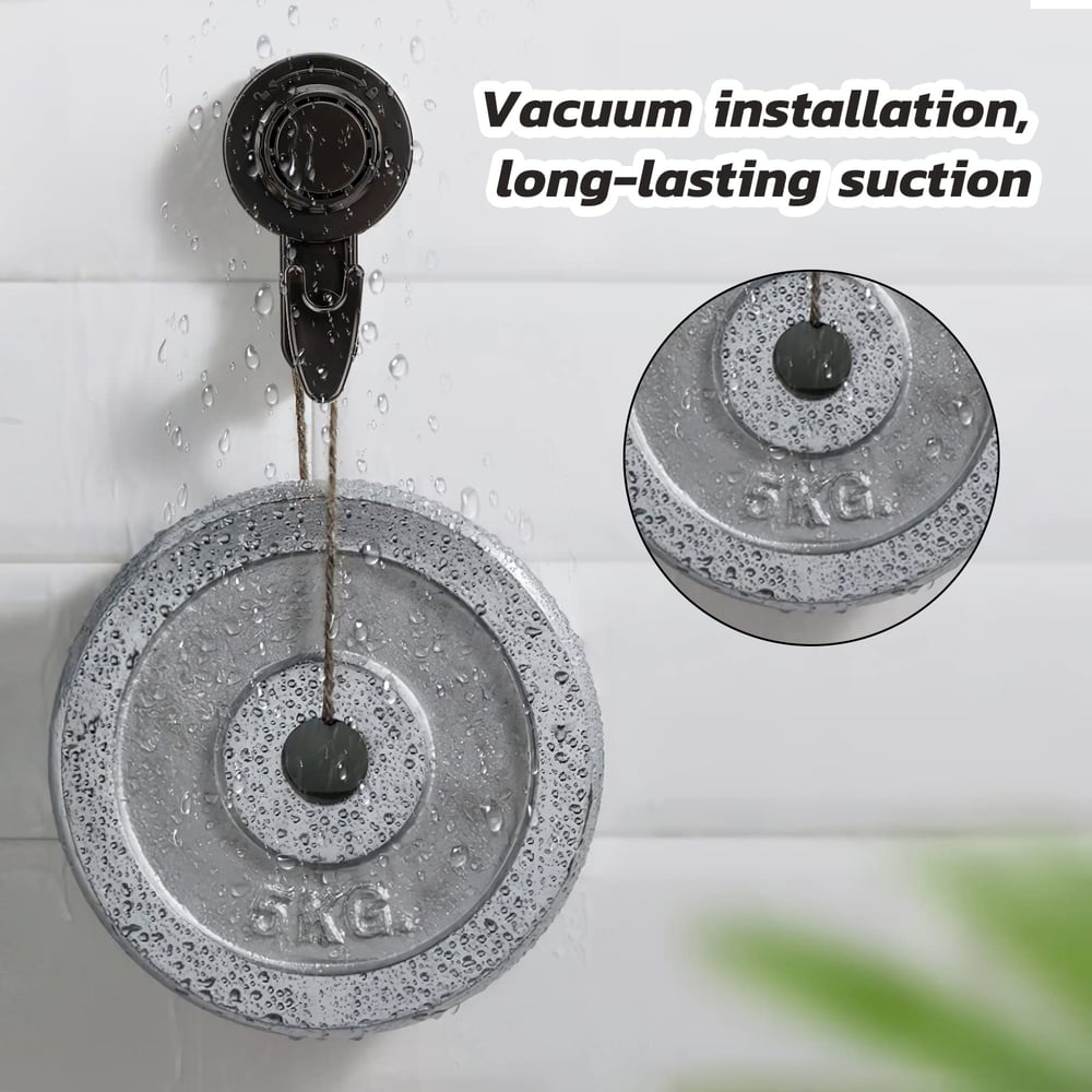 2+2 FREE | SuctionTwist – No-Drill Hooks That Hold Strong Anywhere