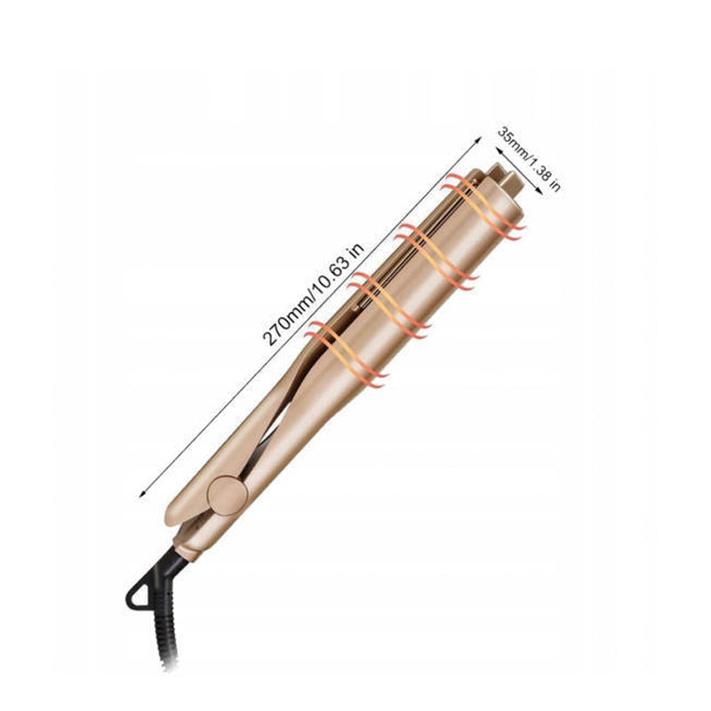 WaveLuxe Pro – One device. Smooth. Curly. Perfectly styled.