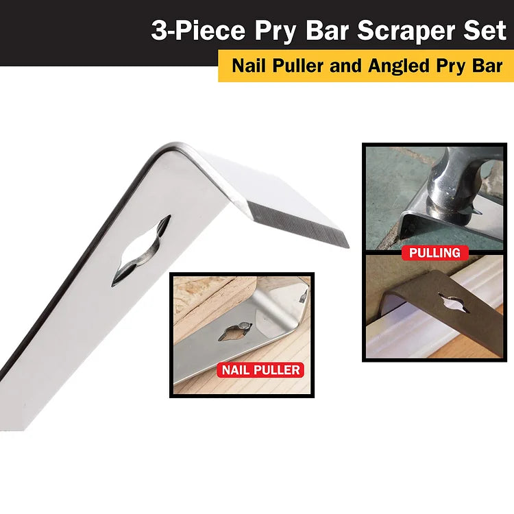 ToughTool – Mini crowbar & scraper made of stainless steel