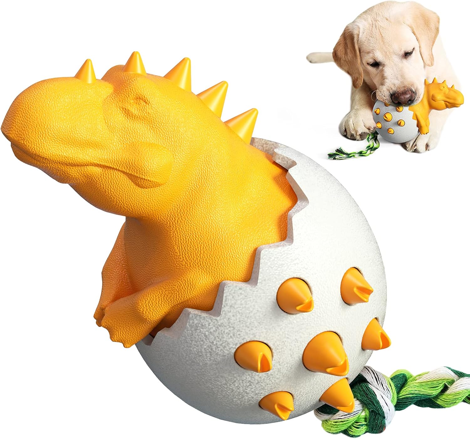 DinoEgg – The Indestructible Chew Egg for Healthy Dog Teeth