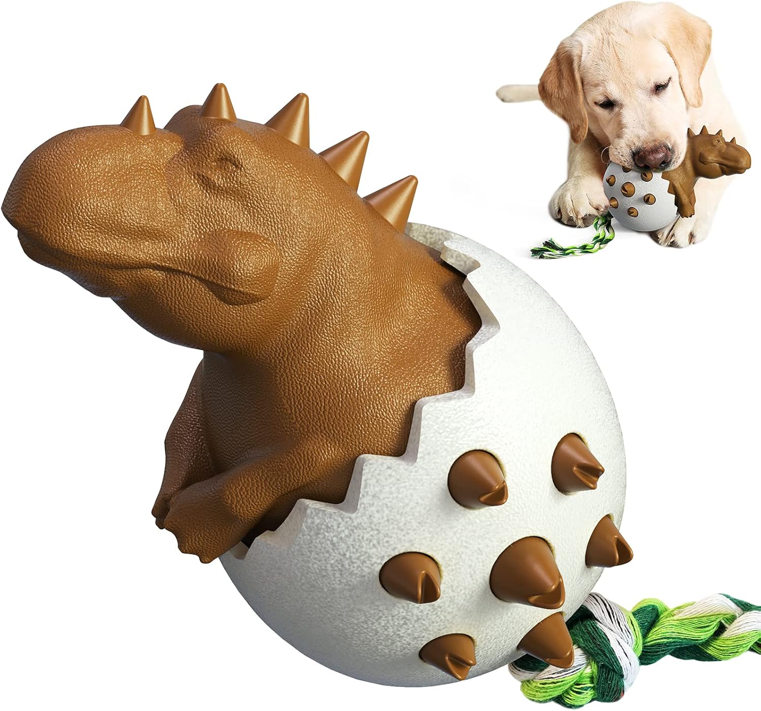 DinoEgg – The Indestructible Chew Egg for Healthy Dog Teeth
