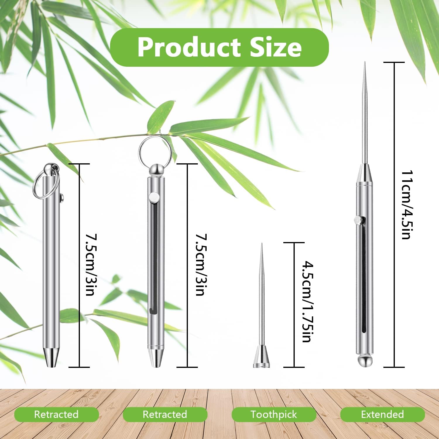 1+1 FREE | TitanPro – The Reusable Toothpick for On-the-Go!