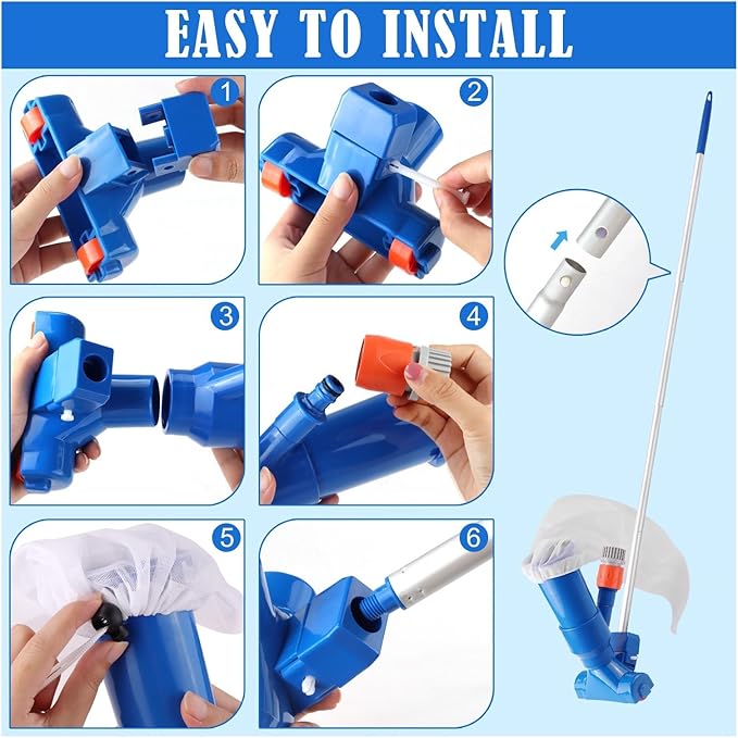 HydroClean – Effortless Pool Cleaning Without Electricity