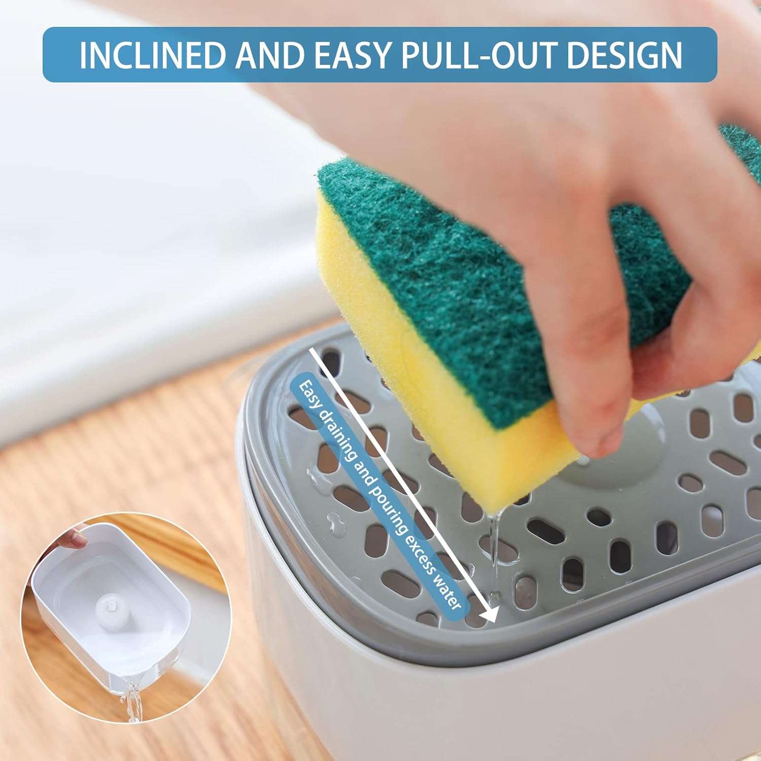 SoapEase – Dish Soap at the Push of a Button, Fast & Mess-Free