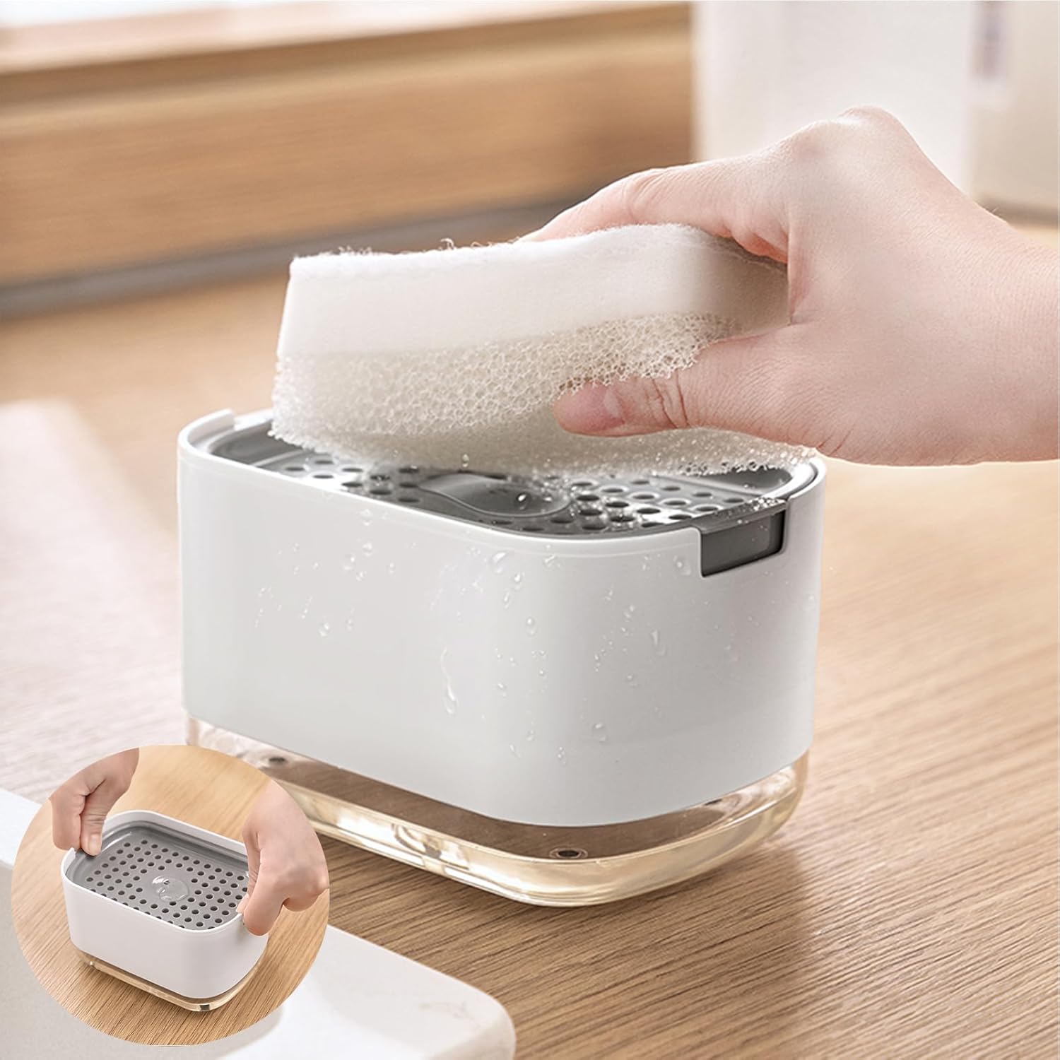 SoapEase – Dish Soap at the Push of a Button, Fast & Mess-Free