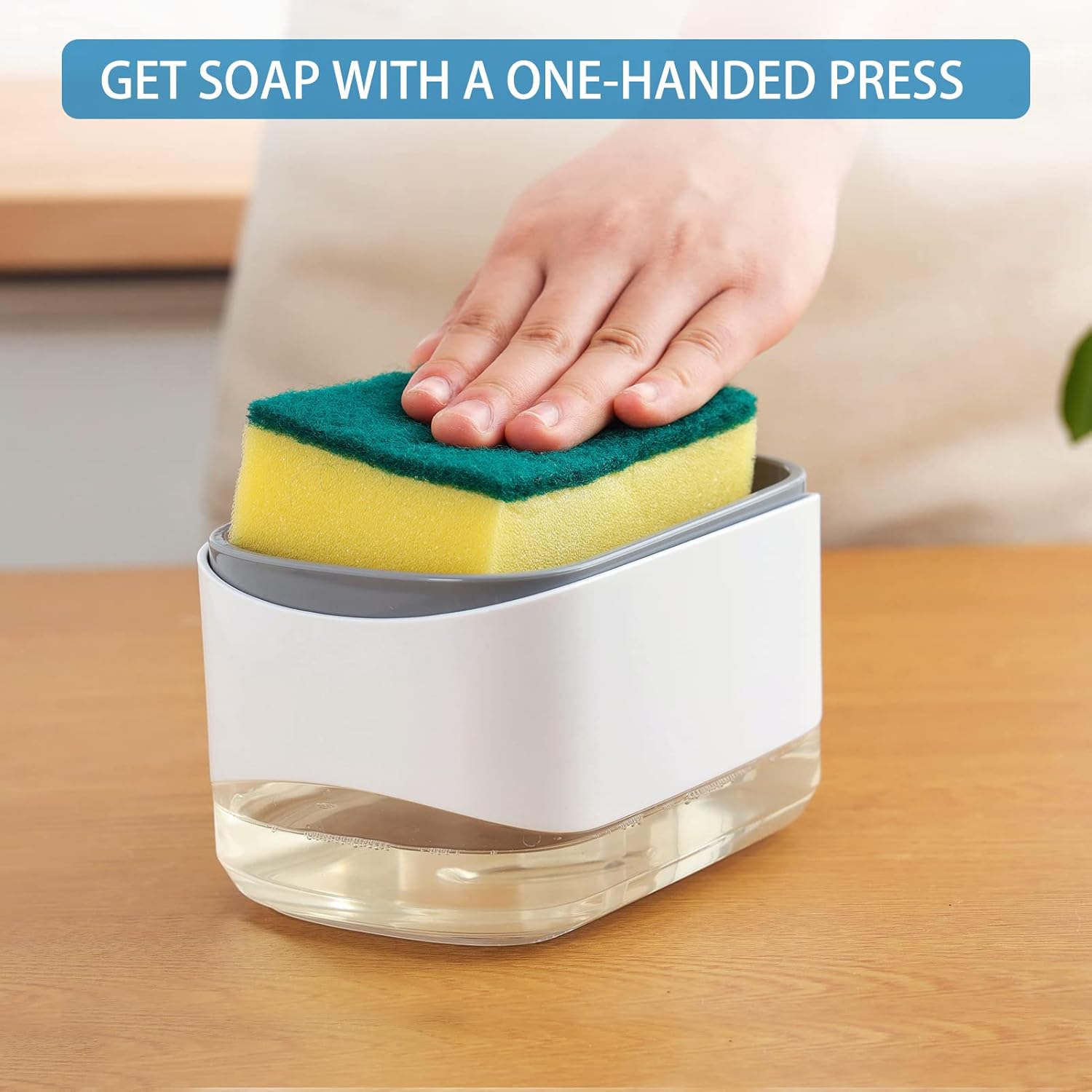 SoapEase – Dish Soap at the Push of a Button, Fast & Mess-Free