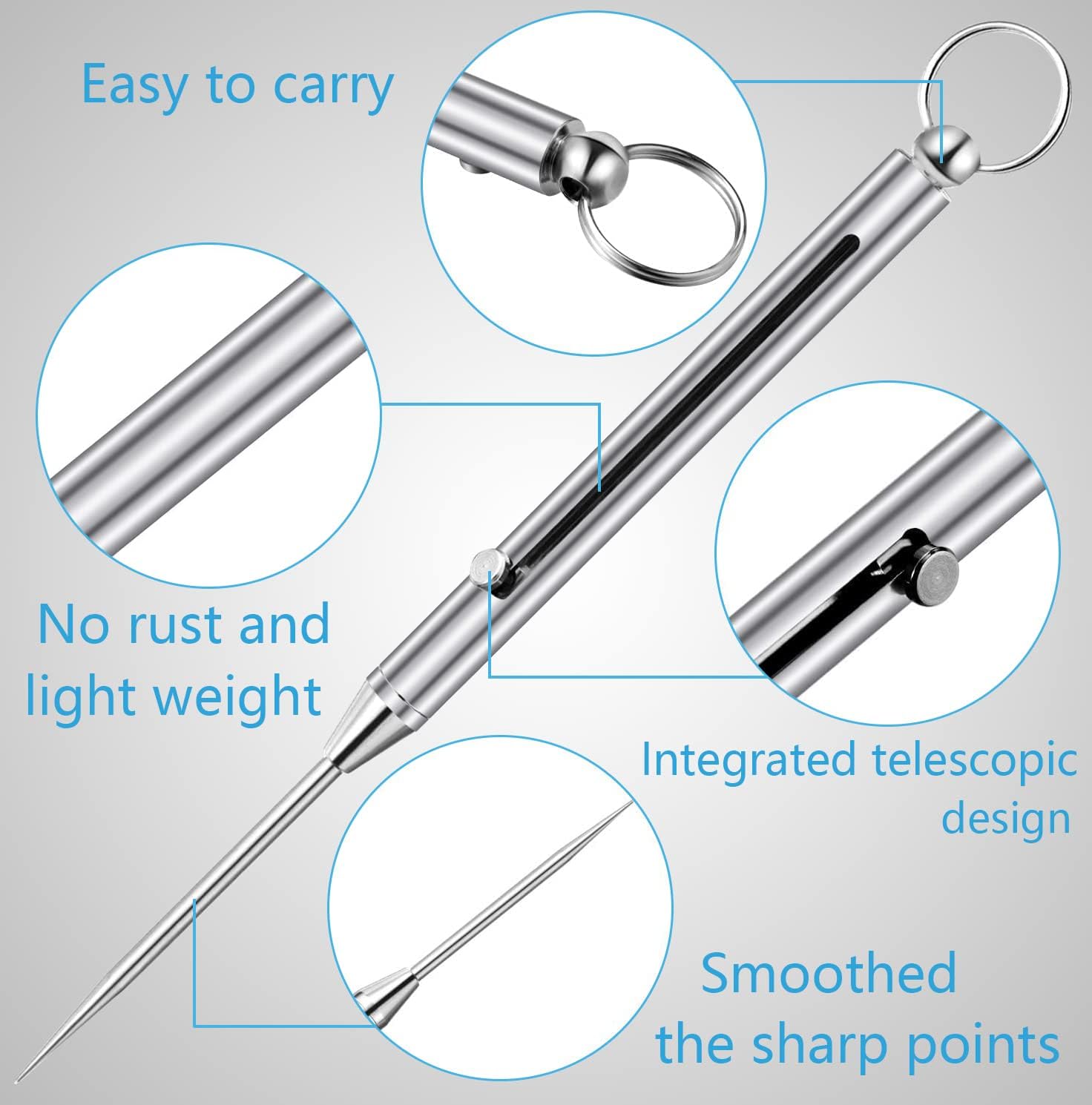 1+1 FREE | TitanPro – The Reusable Toothpick for On-the-Go!