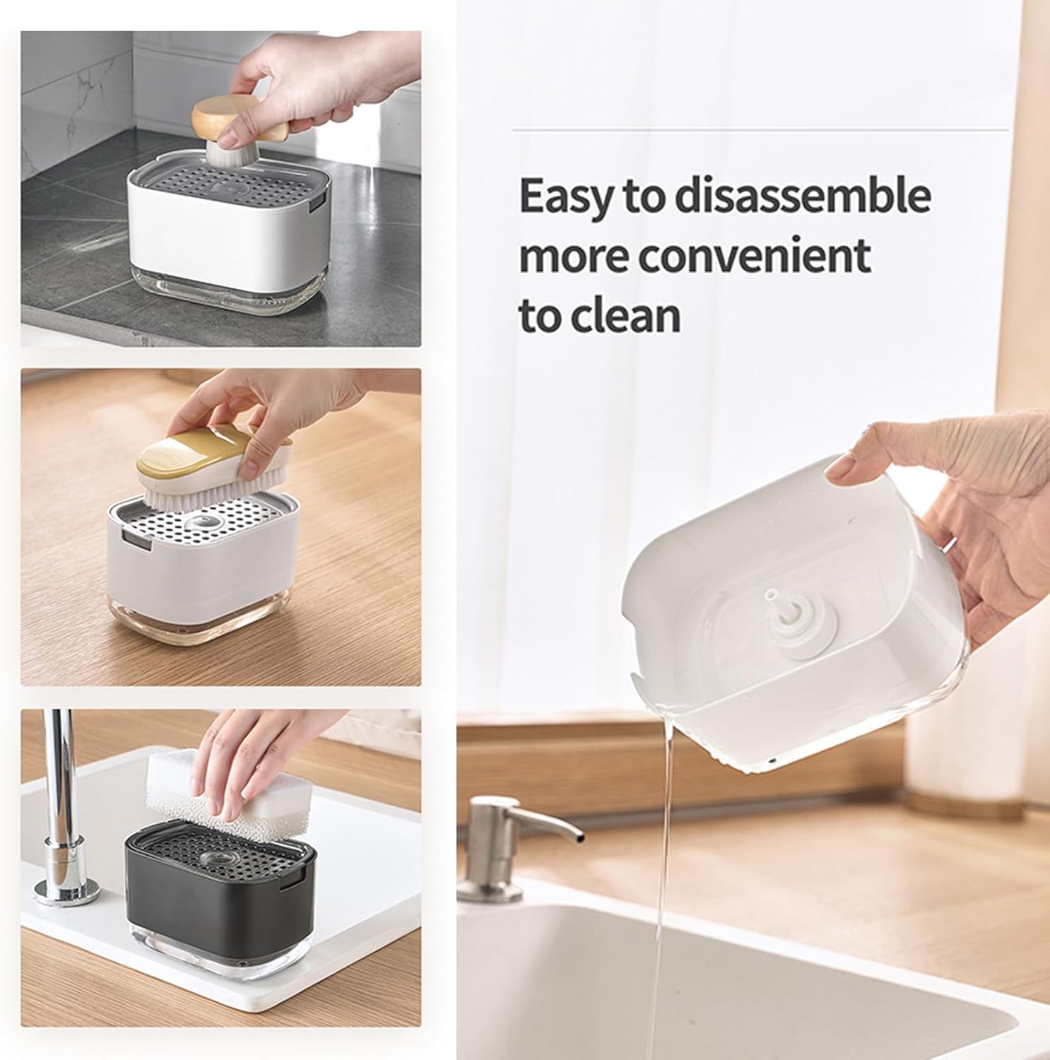SoapEase – Dish Soap at the Push of a Button, Fast & Mess-Free