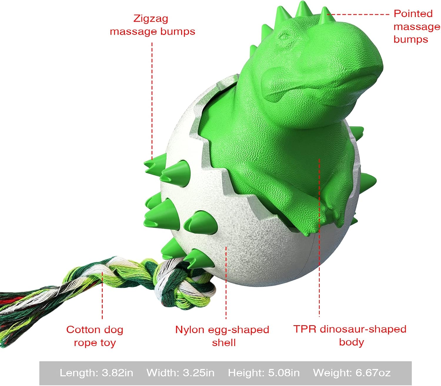 DinoEgg – The Indestructible Chew Egg for Healthy Dog Teeth