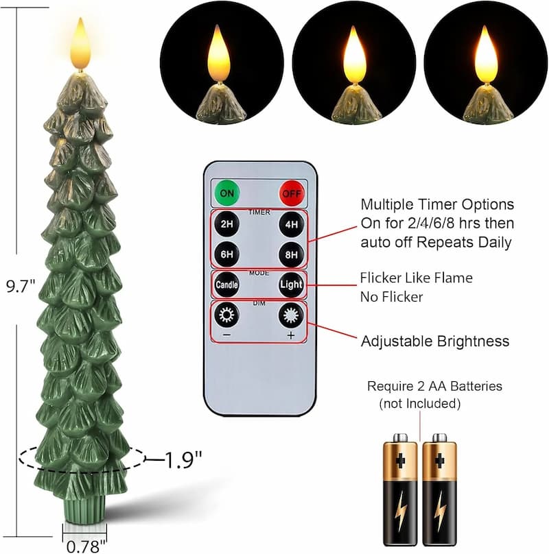 LumoTree – Safe LED Candles for Festive Christmas Atmosphere!