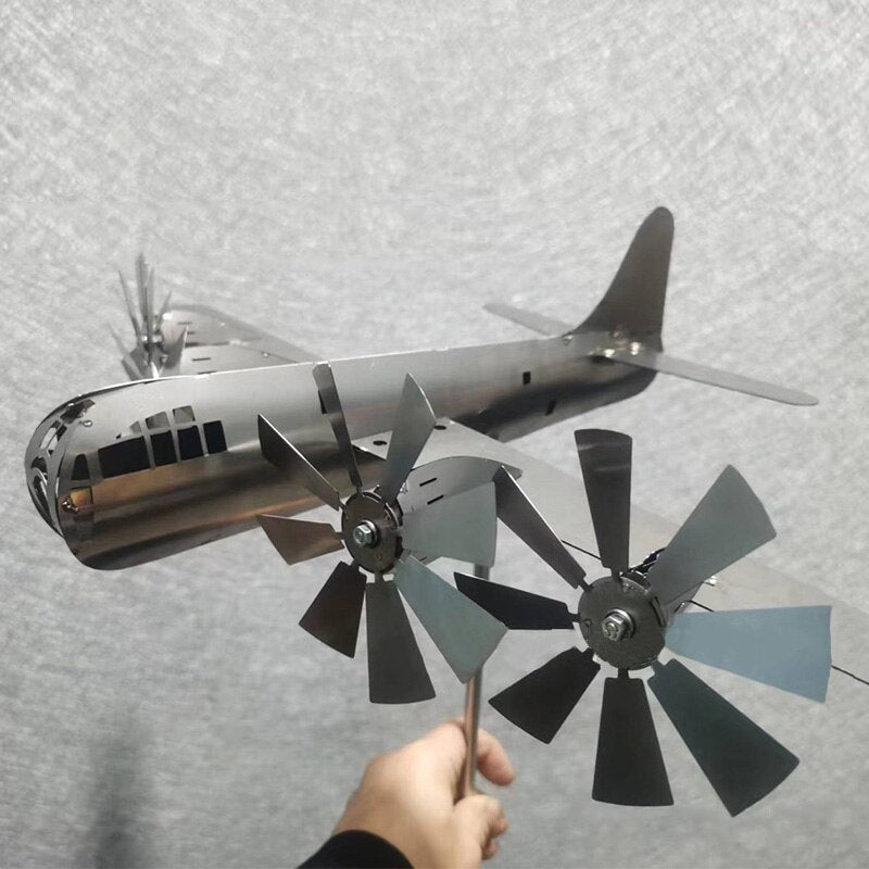 SkySpin – The Airplane Wind Turbine for Your Garden!