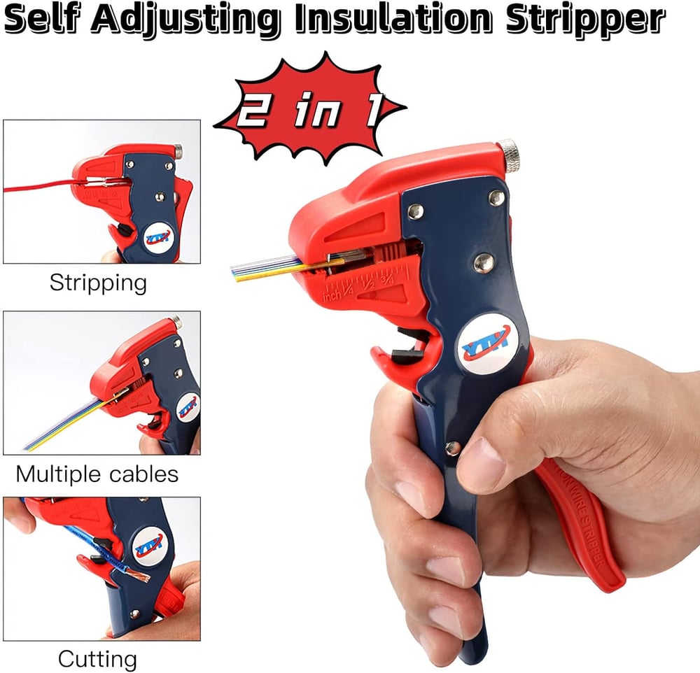 WireCut Flex – Cutting & Stripping in One Handle