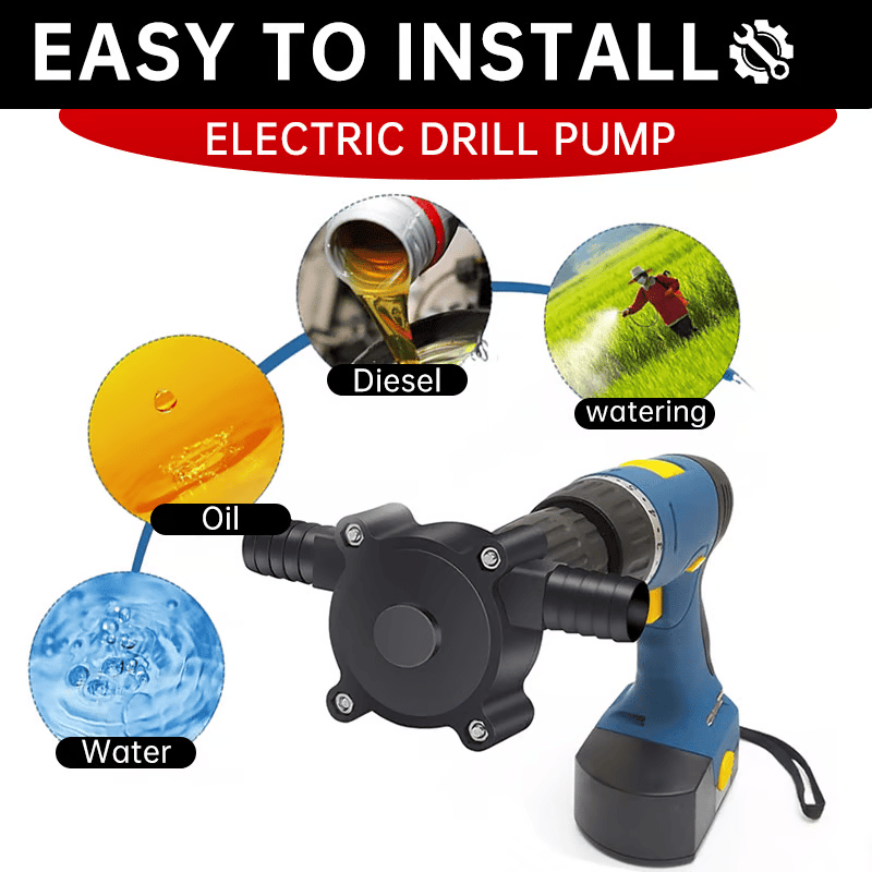 DrillPump Pro – Your Drill Becomes a Mobile Pump