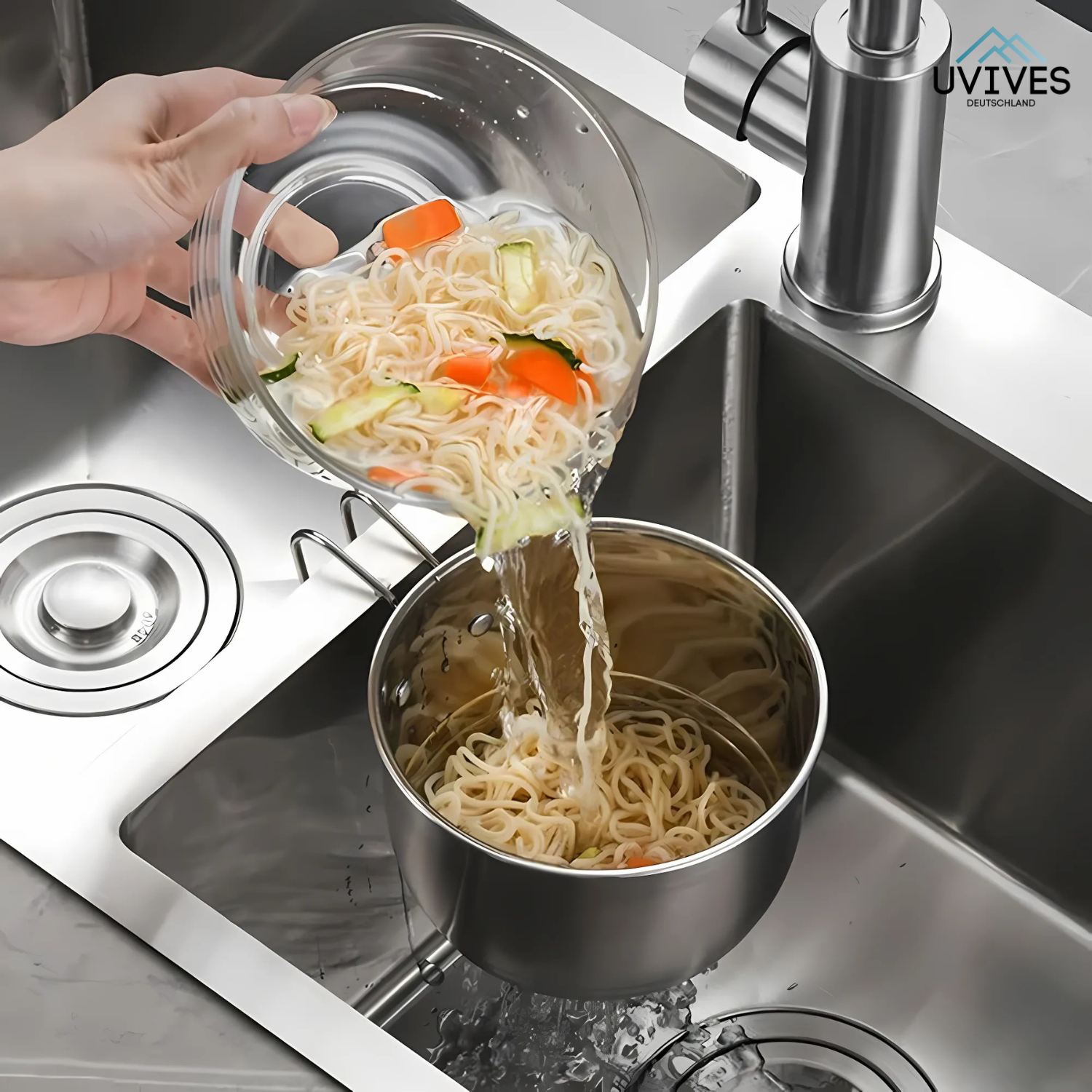 2+1 FREE | SinkGuard – Say Goodbye to Clogged Drains and Sink Clutter!