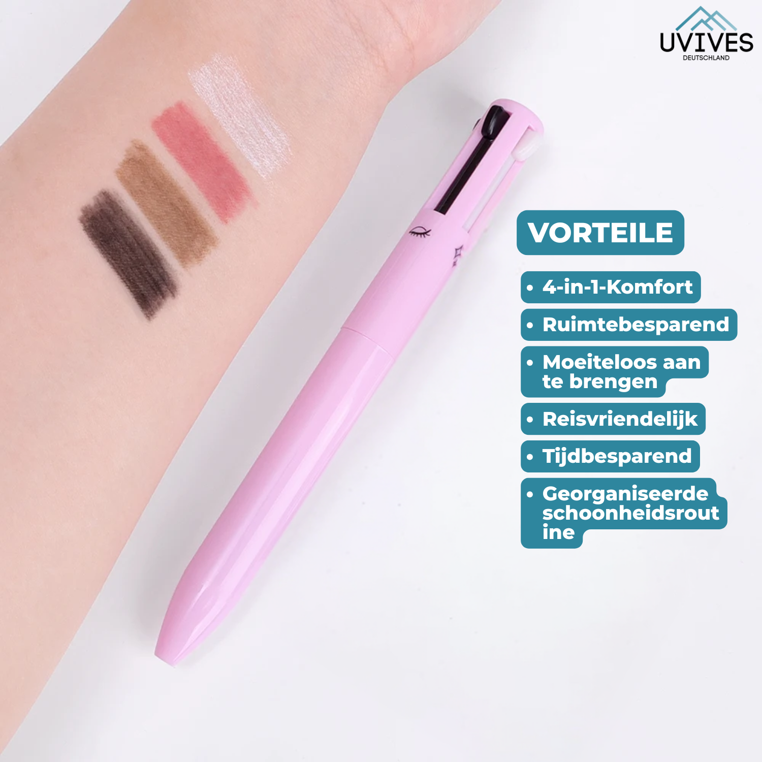 GlamLine – Your 4-in-1 Beauty Essential for On-the-Go Glam