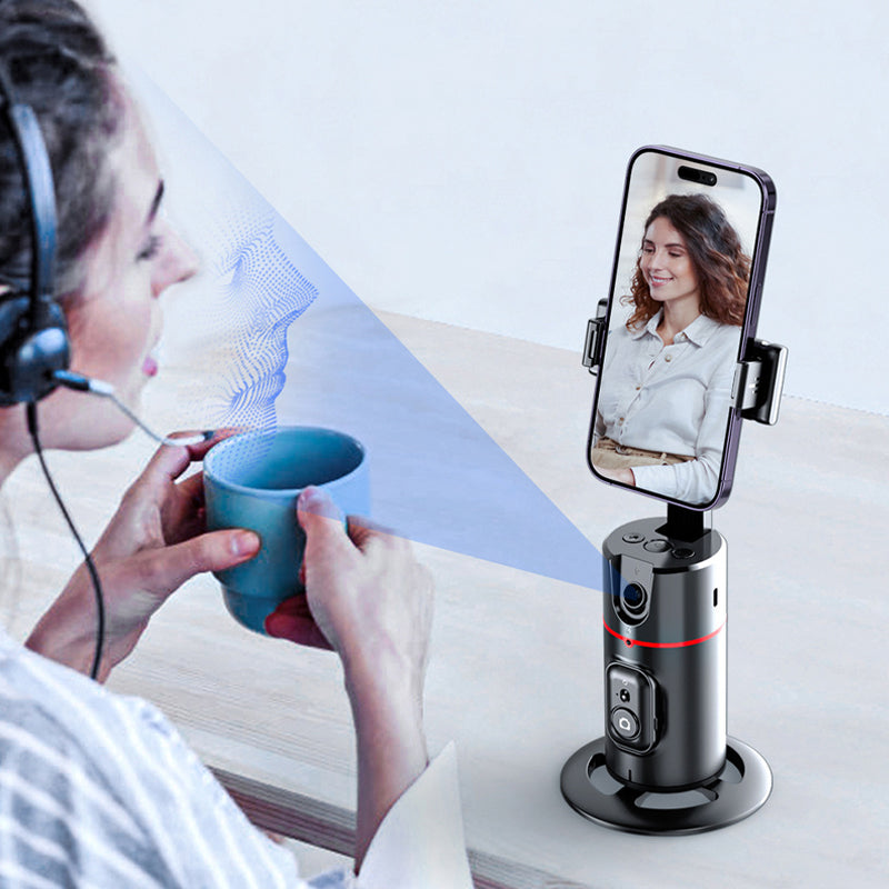 AutoTrack360 – Smart Selfie Gimbal with Face Detection