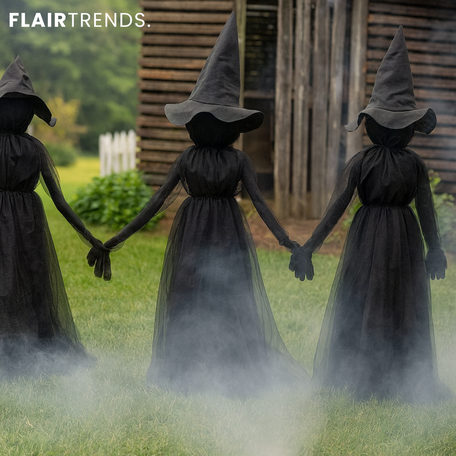 HexaGlow – Set of 3 Glowing Halloween Witches!
