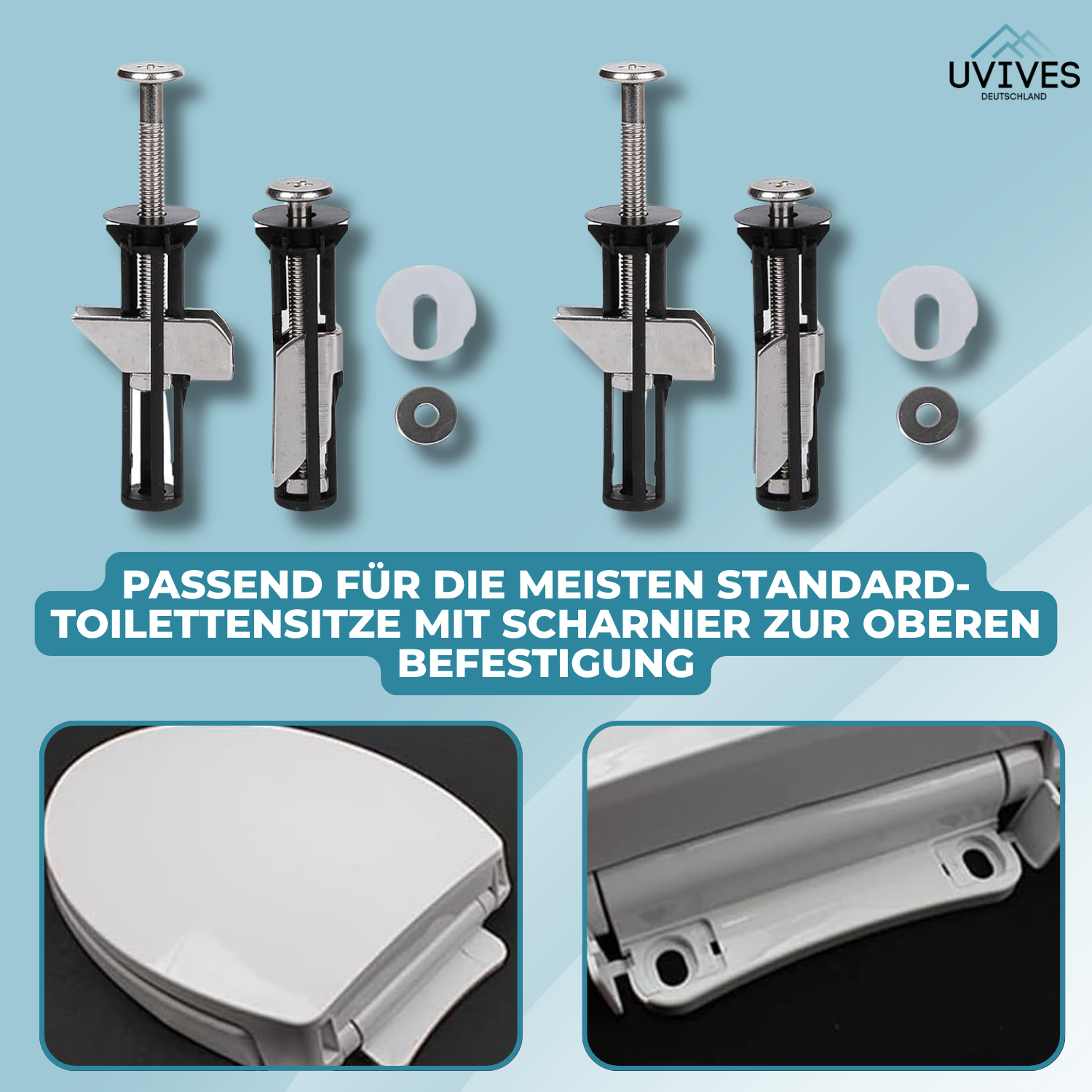 1+1 FREE | FixBolt – No More Wobbly Toilet Seats!