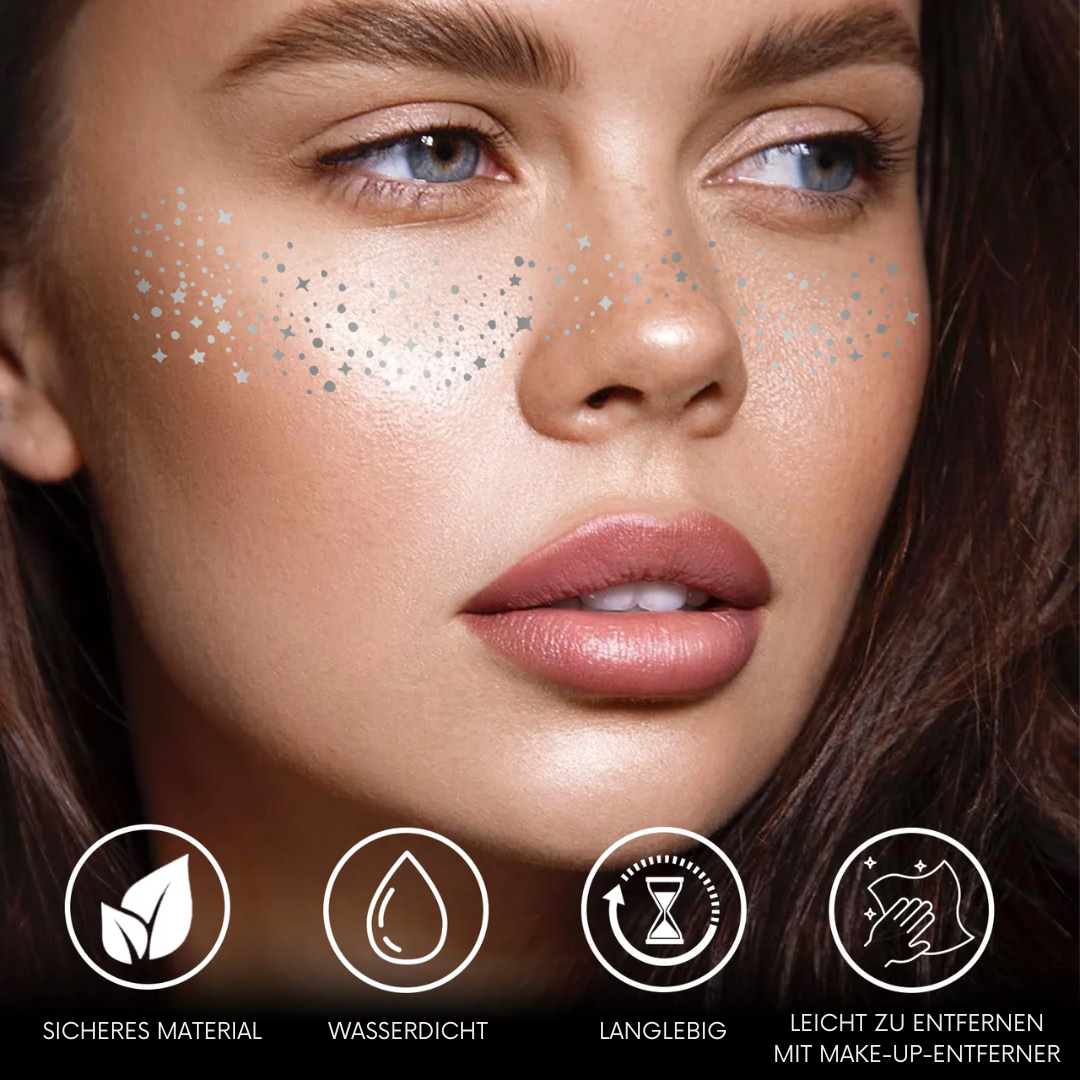 ConclusionGlam – Sparkling freckles that last all day!
