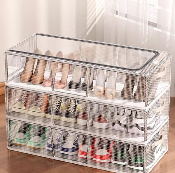 StackaShoe – The Foldable Organizer for Shoes & Clothes!