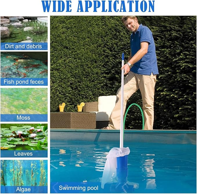 HydroClean – Effortless Pool Cleaning Without Electricity