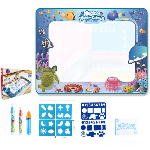 AquaDraw – Magical Water Drawing Mat for Mess-Free Fun!
