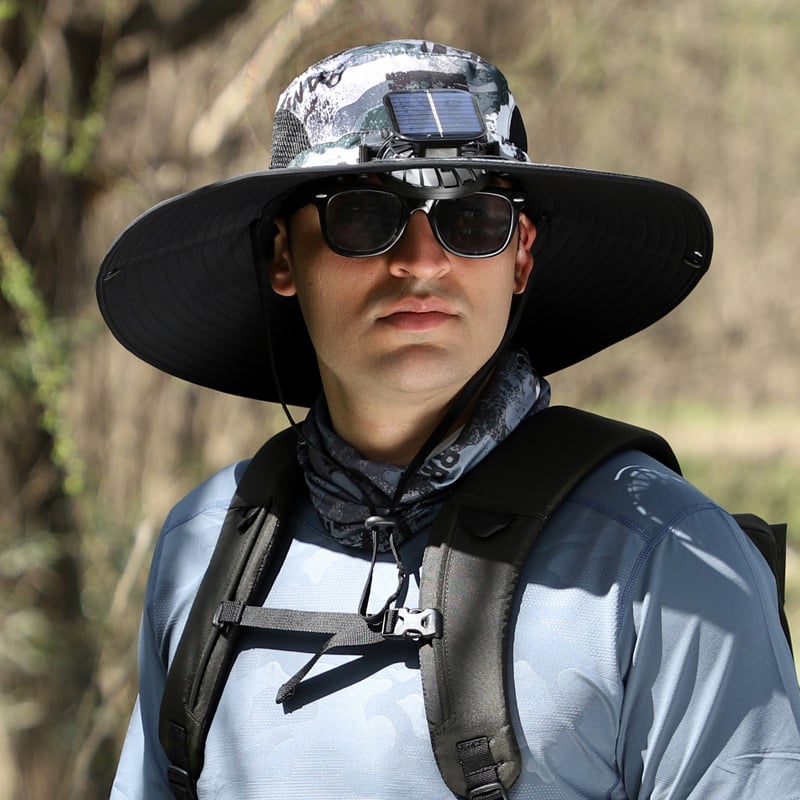 AirShade – Solar Hat with Built-in Fan