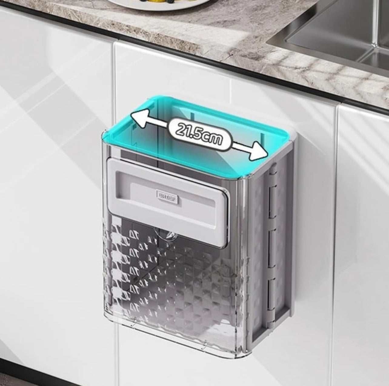 TrashEase – Foldable Trash Can That Fits Anywhere!